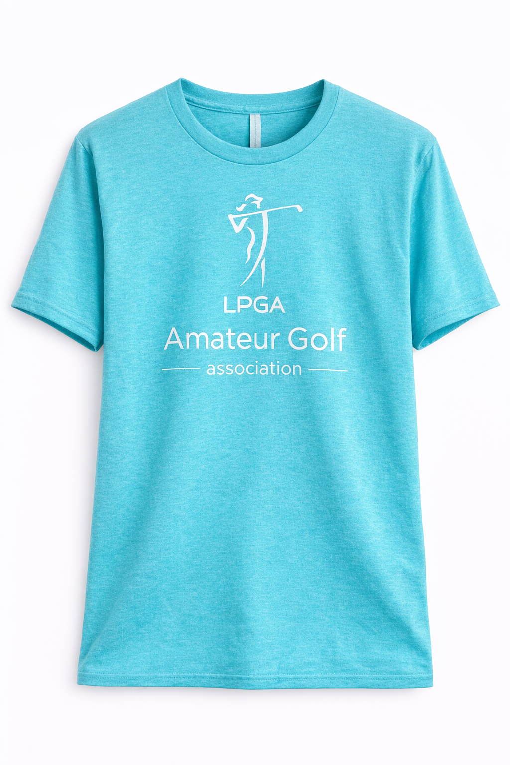 Nautical Aqua Tri Blend Short Sleeve Tee