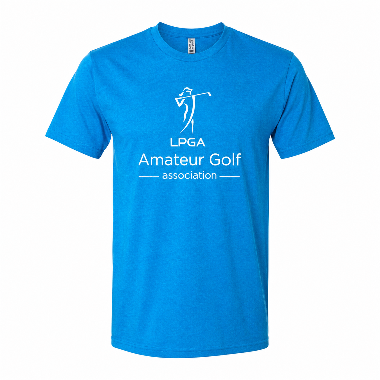 TEE SHIRT - Short sleeve Bright Blue 60/40 blend