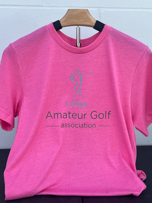 Hot Pink Short Sleeve Tee Shirt