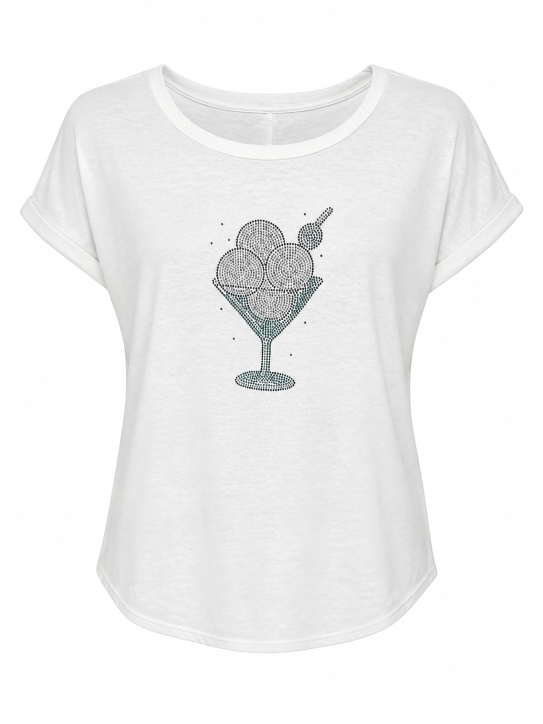 '26 - GOAT Martini Bling Tee Shirt