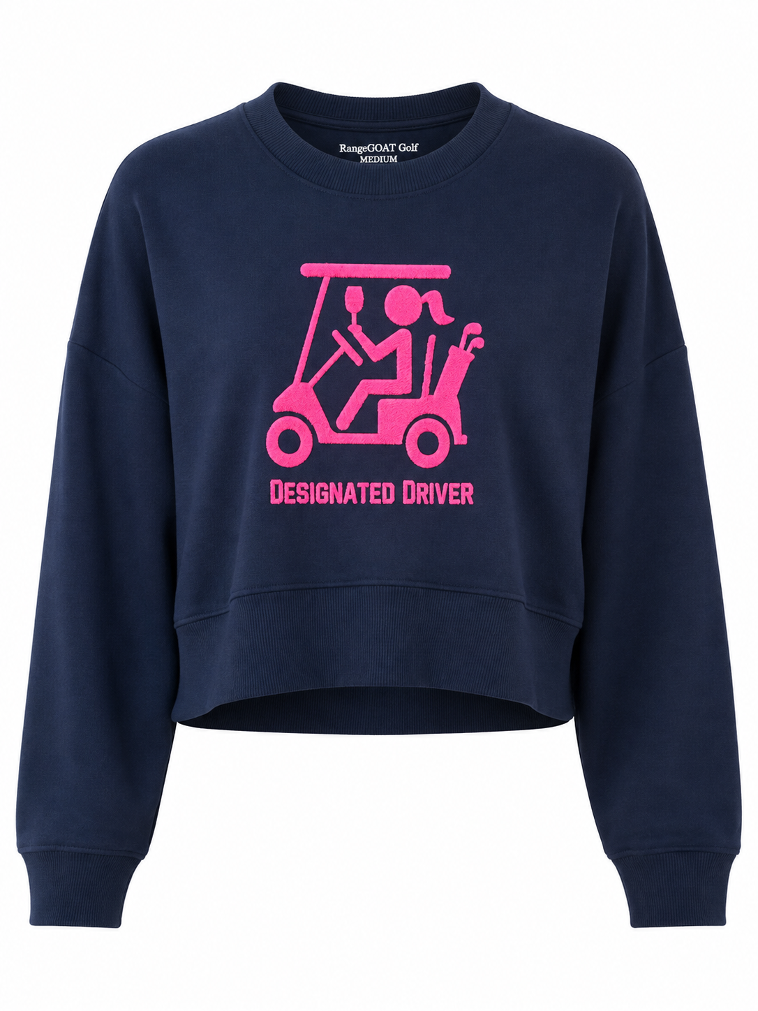 '26 GOAT Furry DD Crop Sweatshirt
