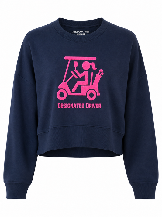 '26 GOAT Furry DD Crop Sweatshirt