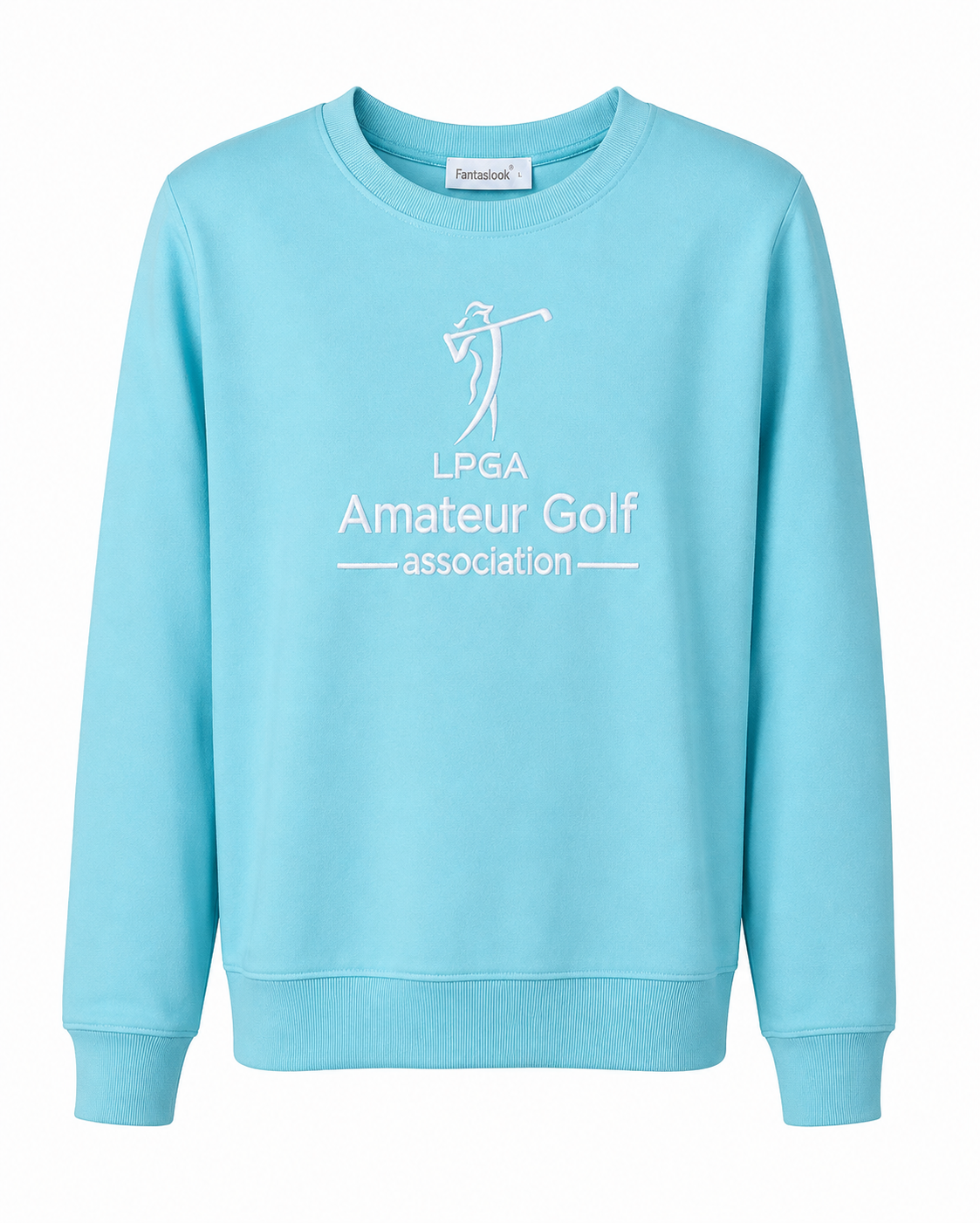 Crewneck Light Sweatshirt -Lake Blue