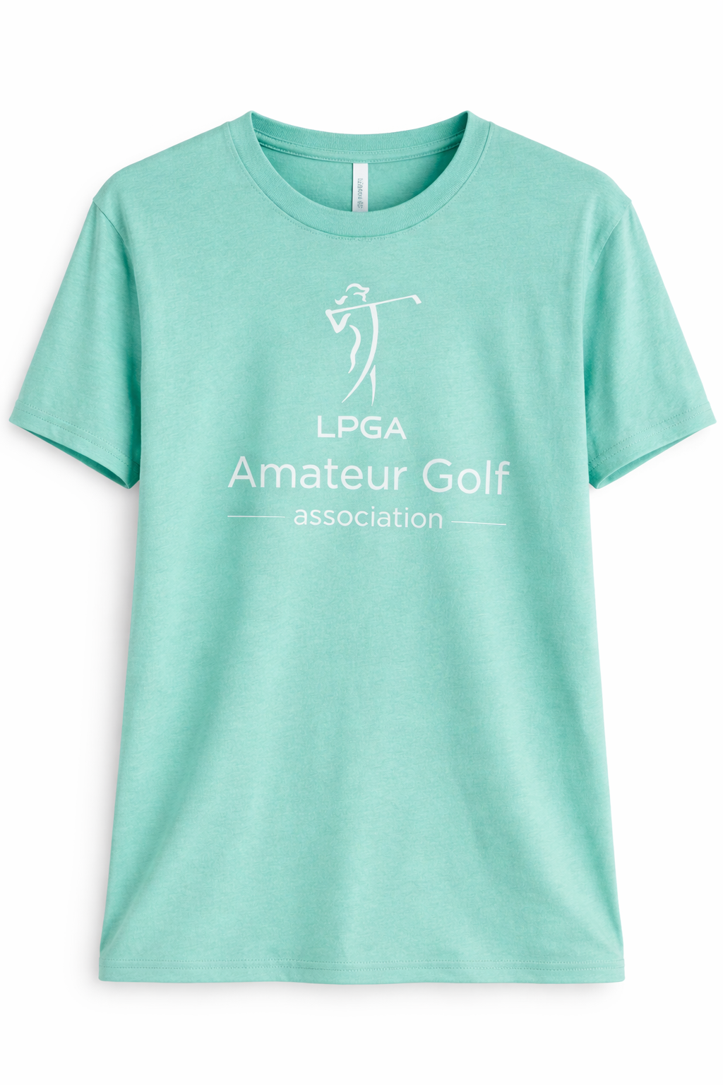 Mint Short Sleeve Tri Blend Tee Shirt