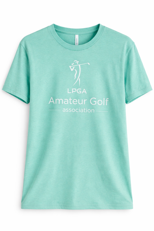 Mint Short Sleeve Tri Blend Tee Shirt