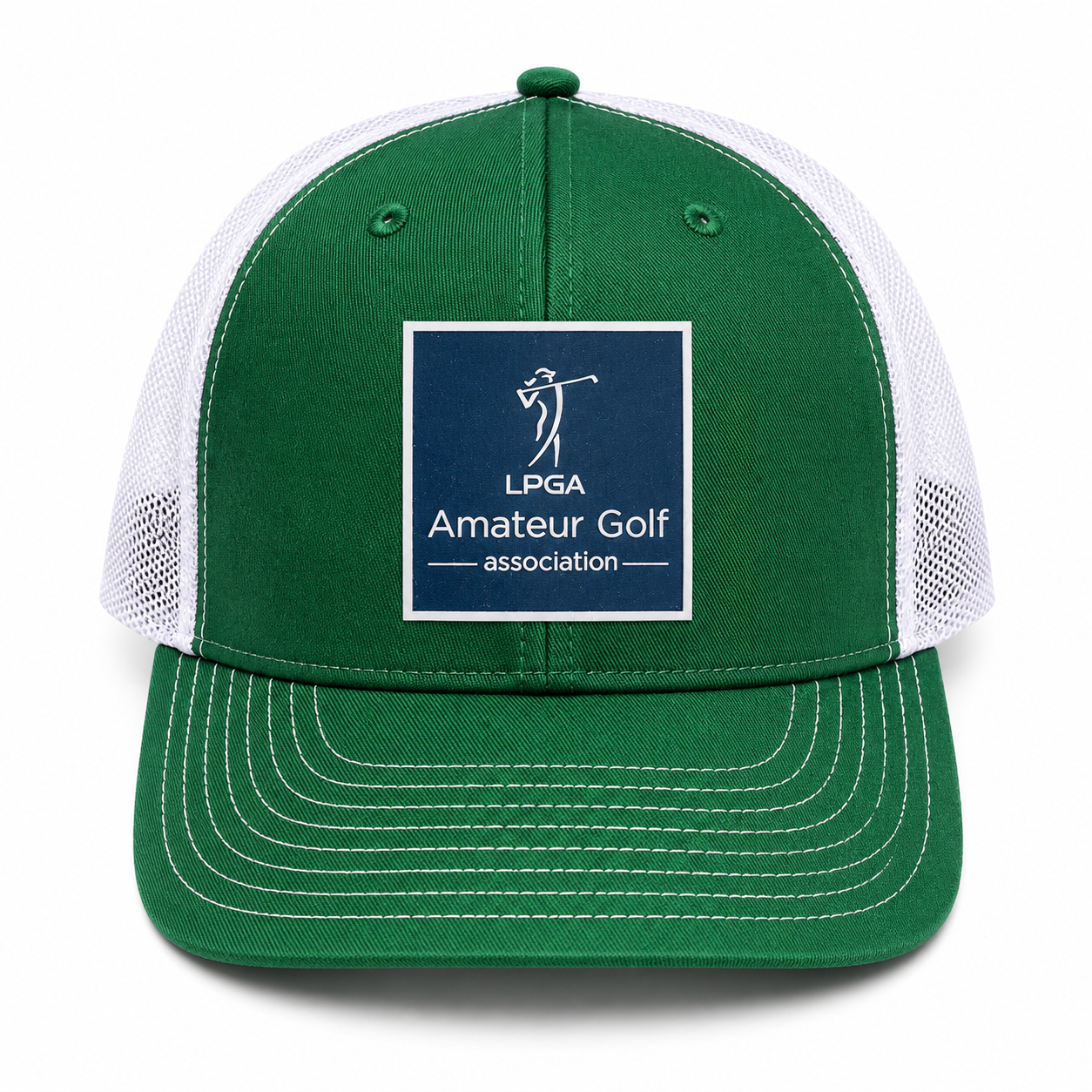 Hat- Unstructured Trucker in Kelly Green