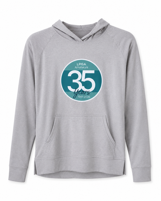 35 Year Logo - Summer Soft Hoodie Oatmeal