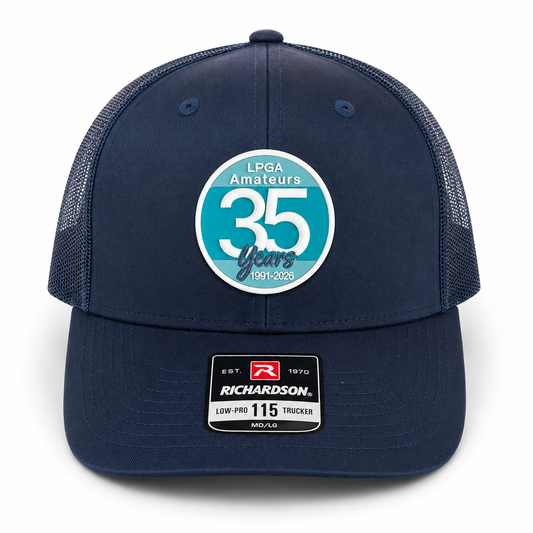Hat - 35 Year PVC Logo