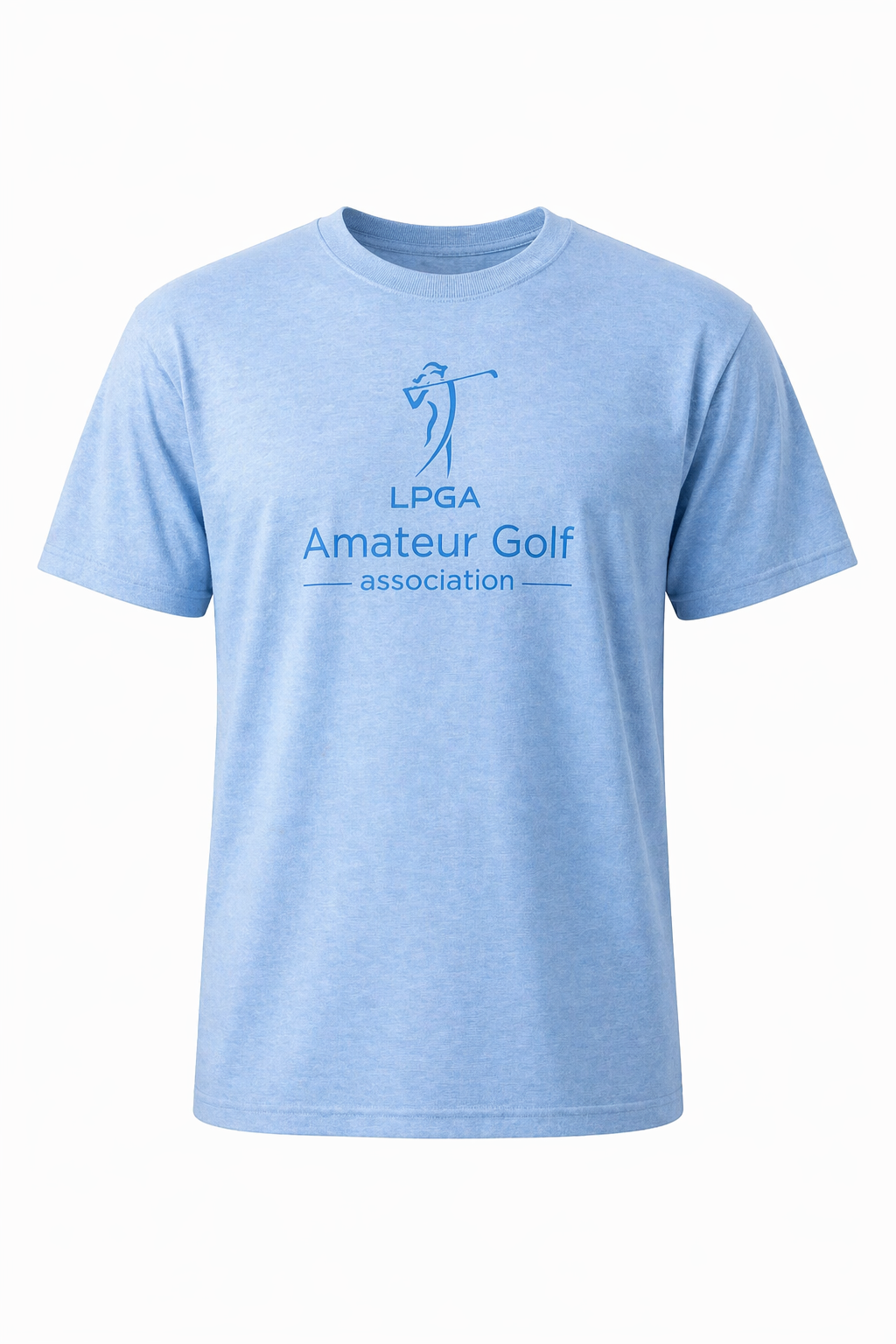 Blue Short Sleeve Cotton Tee Shirt