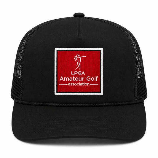Hat- Trucker 113 Black with Red Logo