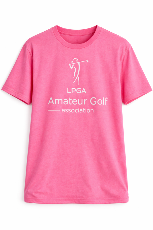 Hot Pink Short Sleeve 60/40 Tee Shirt