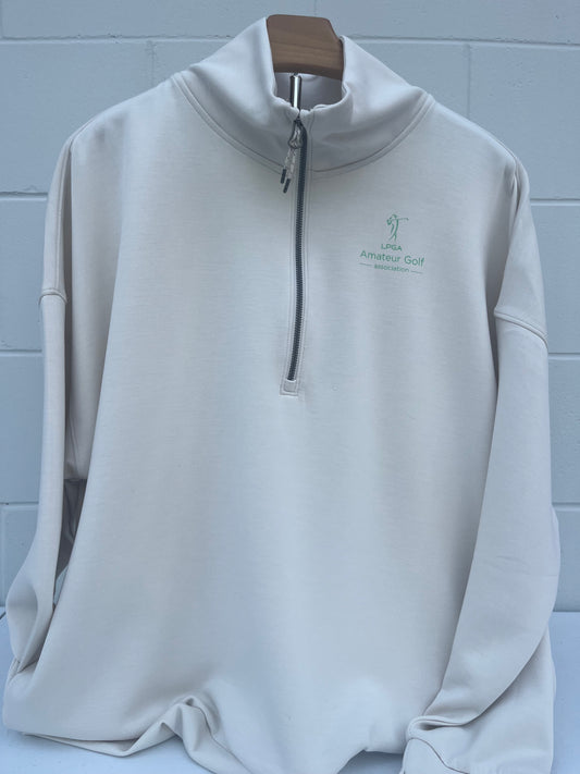 Buttery Soft Cream 1/4 Zip Pullover