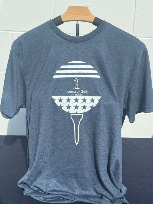 American Stars and Stripes Short Sleeve Tee Blue