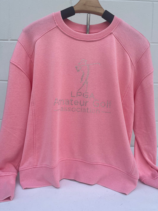 Pink Bling Crewneck Sweatshirt
