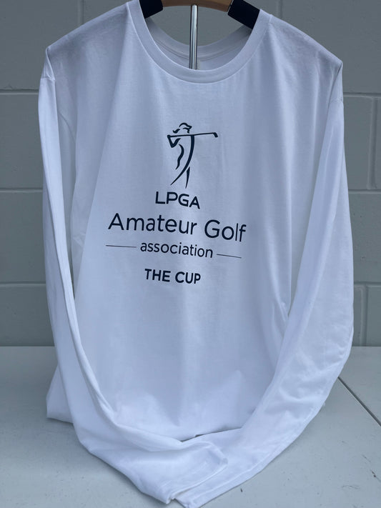 Long Sleeve Wmns Fit White Tee Shirt